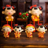 INPHIC-裝飾品擺件 樹脂娃娃 新房飾品擺設